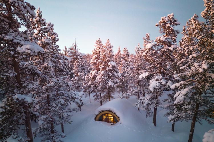 Glamping, Sjodalen hyttetun